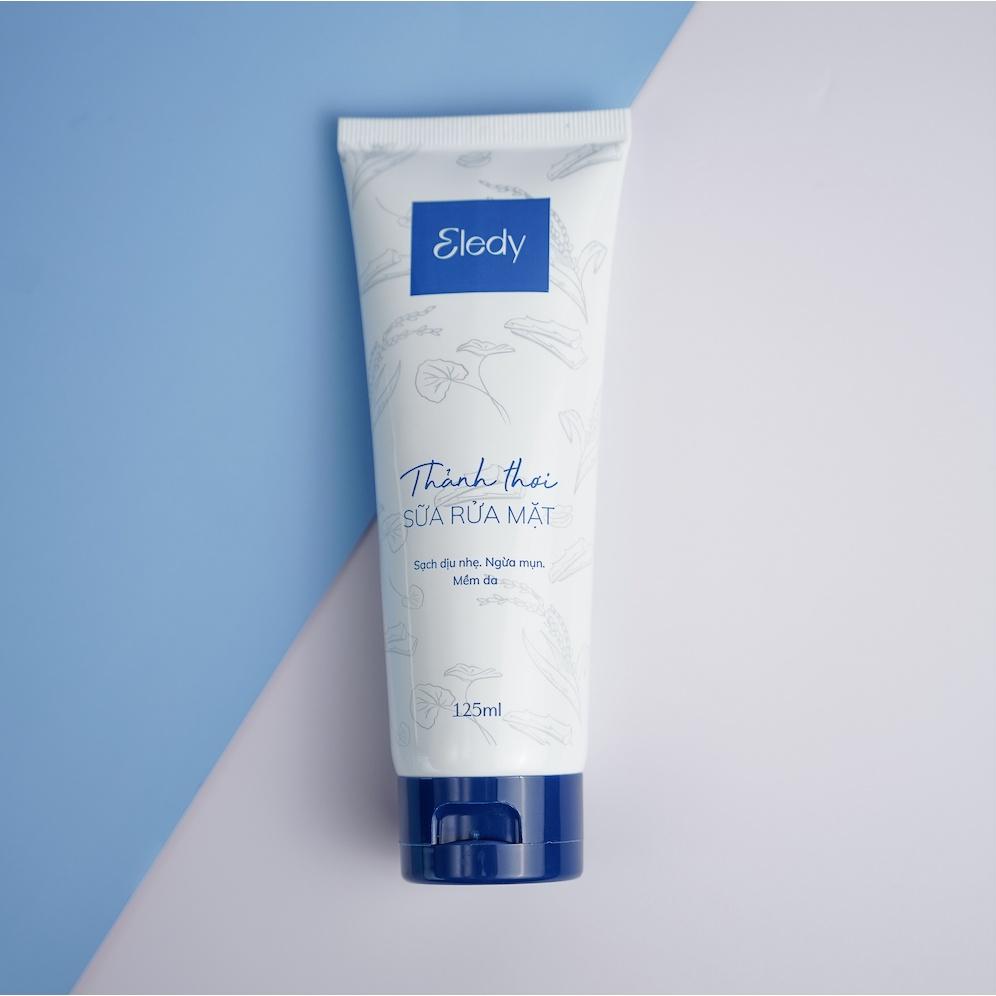 Combo sữa rửa mặt và emulsion dưỡng ẩm Thảnh Thơi ELEDY giúp sáng da và ngừa mụn