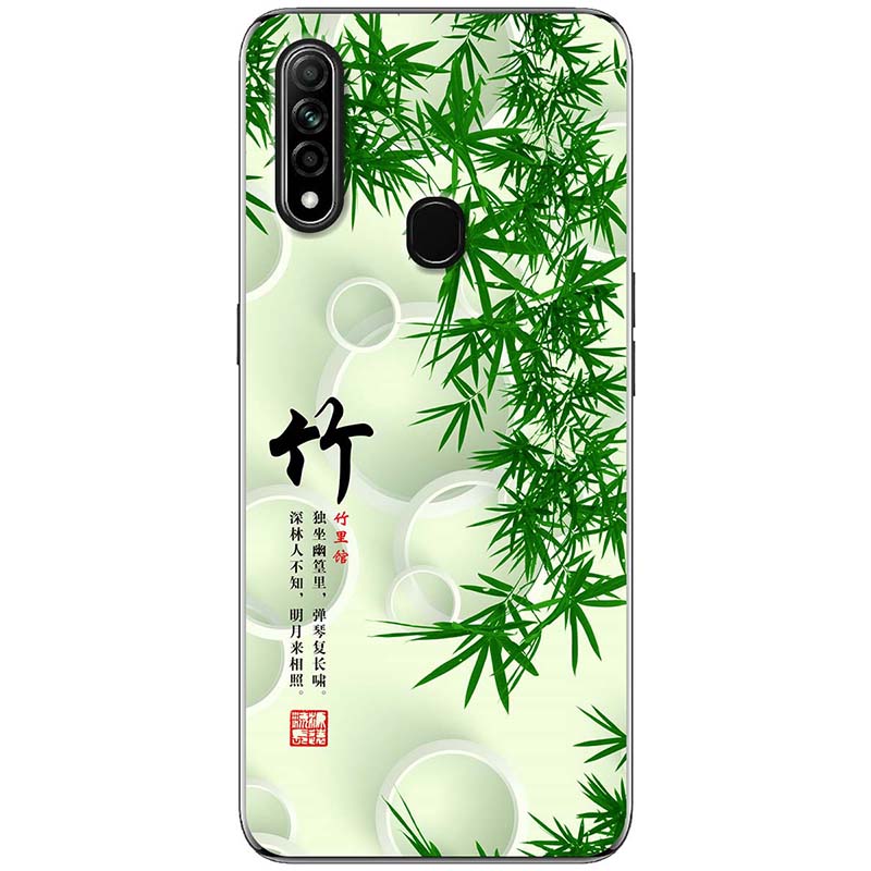 Ốp lưng dành cho Oppo A31 mẫu Cành trúc