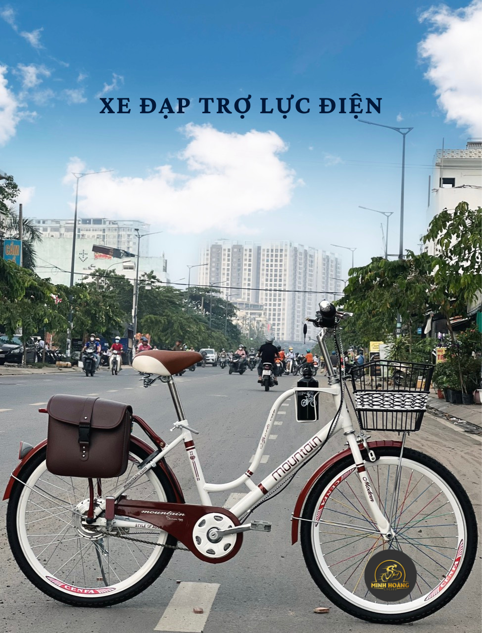 XE ĐẠP TRỢ ĐIỆN - XE ĐẠP NỮ