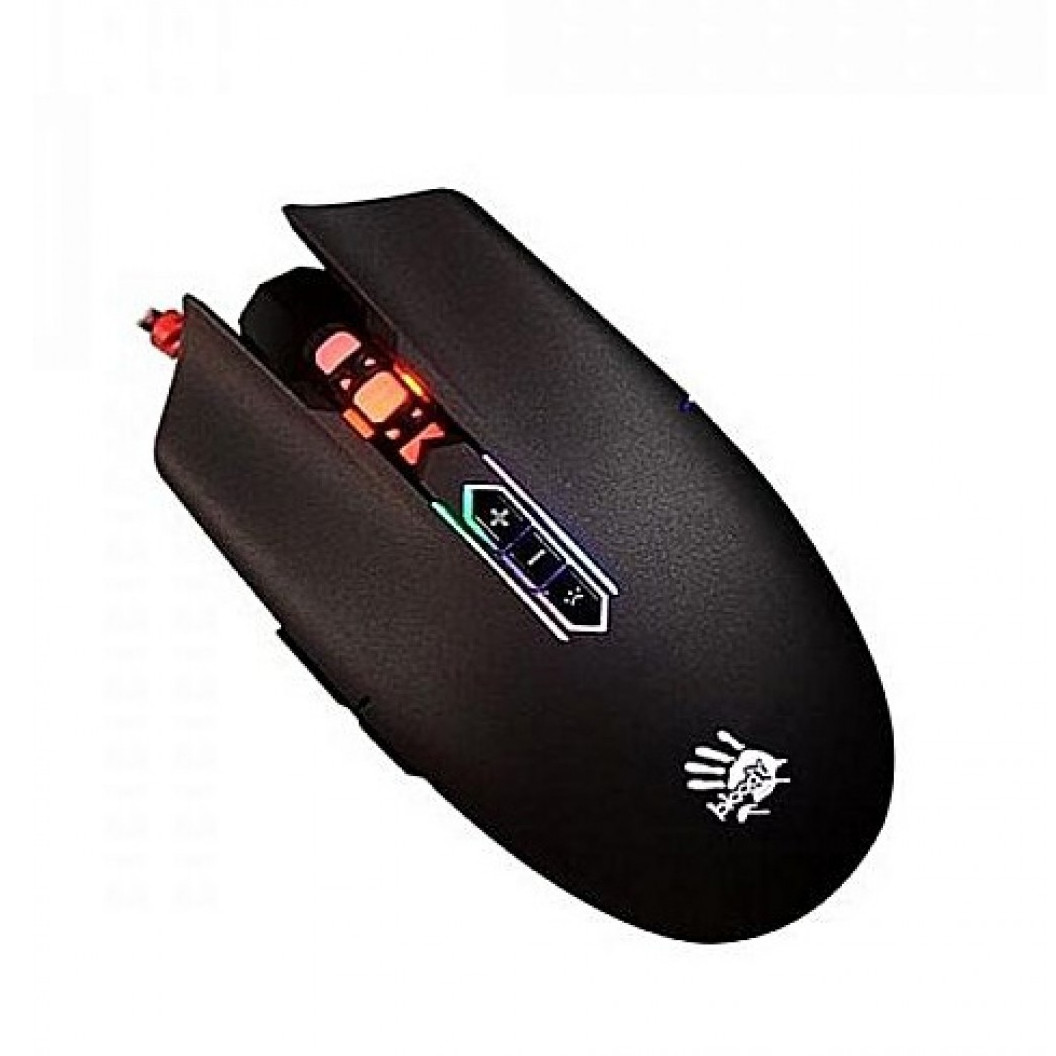 Chuột Gaming A4Tech Bloody Q80 Neon X-Glide 3200 DPI - Hàng Chính Hãng