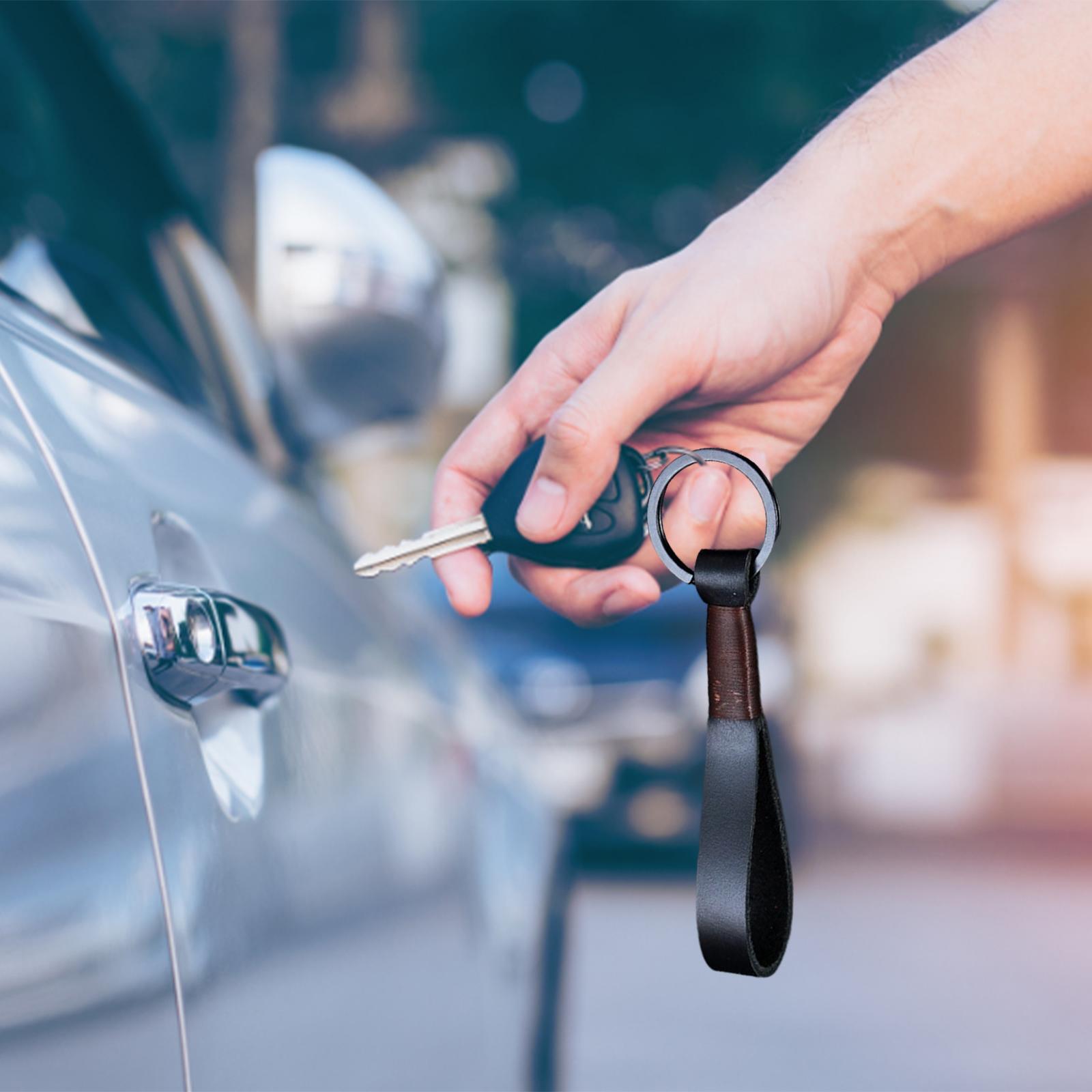 Classic Keychain Women Men Metal Key Chain Holder Key Car Keyrings
