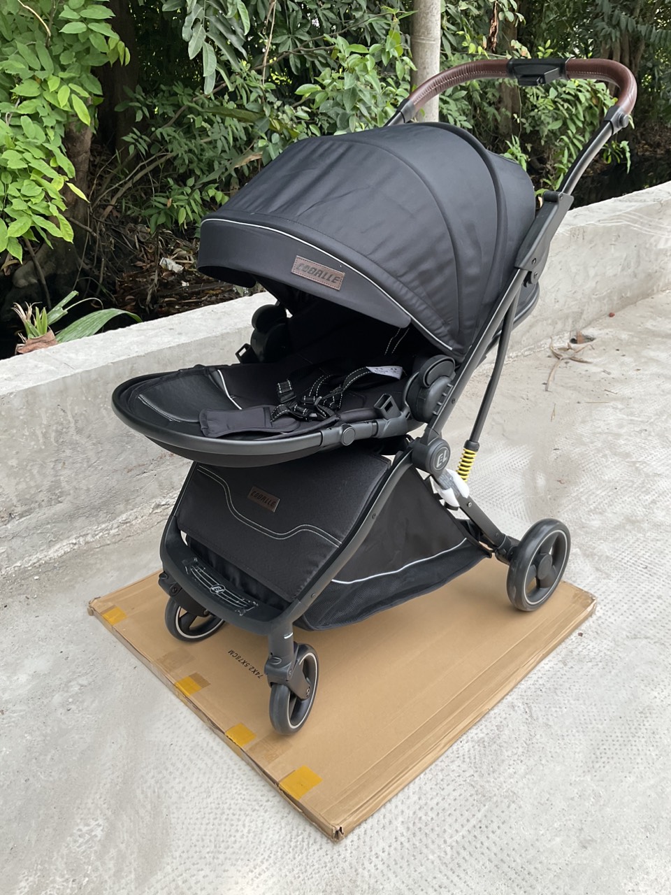 Xe đẩy nôi cao cấp 2 chiều 3 tư thế, siêu nhẹ 7kg, gấp gọn thành vali xách có túi đi kèm mẫu mới 2020