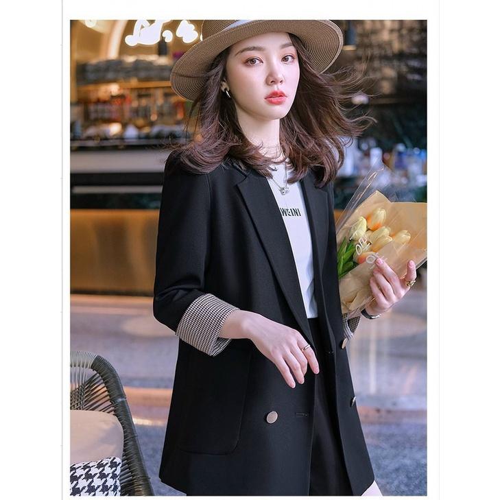 ÁO KHOÁC BLAZER PHỐI TAY CAO CẤP