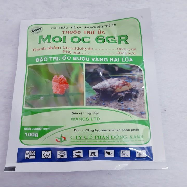 Sản phẩm trừ ốc bươu vàng hại lúa 6GR - gói 100 gram