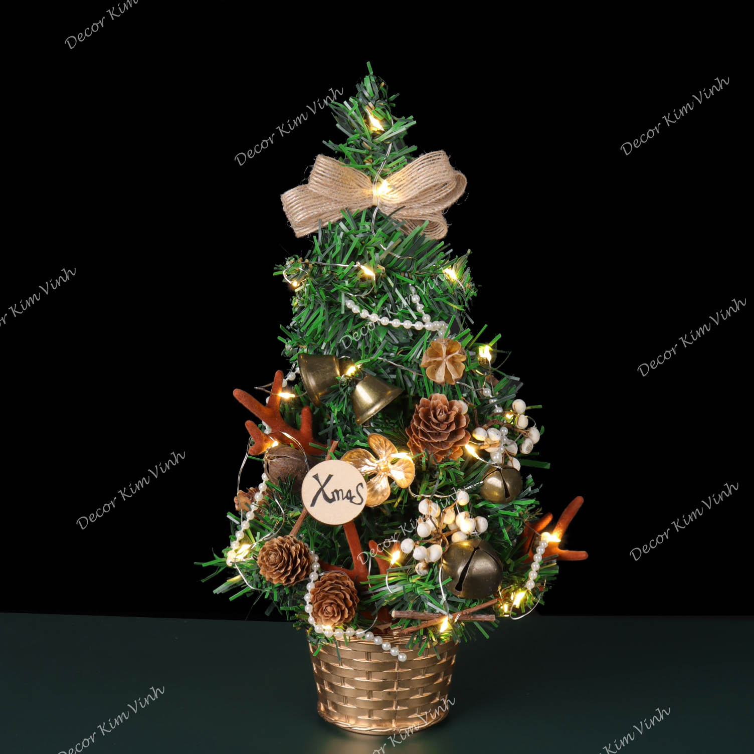 Cây Thông Nhí 3TN02 Cây Thông 30cm Trang Trí Giáng Sinh Cây Thông Noel