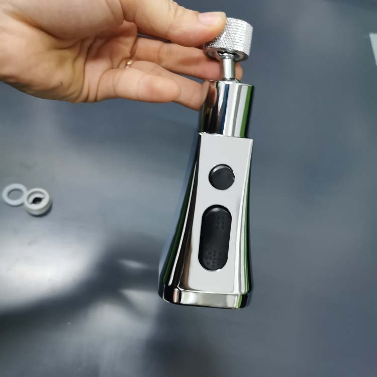 Đầu nối vòi, loa vòi nước tăng áp xoay 360 độ