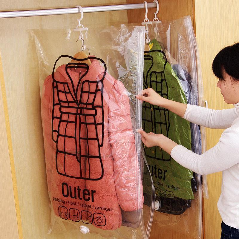 1 Túi Hút Chân Không Đựng Quần Áo Tiết Kiệm Không Gian