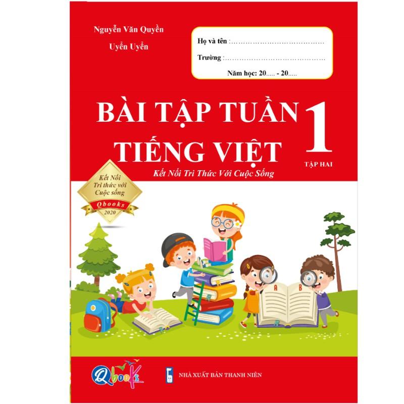 Combo Bài Tập Tuần Toán và Tiếng Việt 1 - Kết Nối Tri Thức Với Cuộc Sống - Học Kì 2 (2 cuốn)