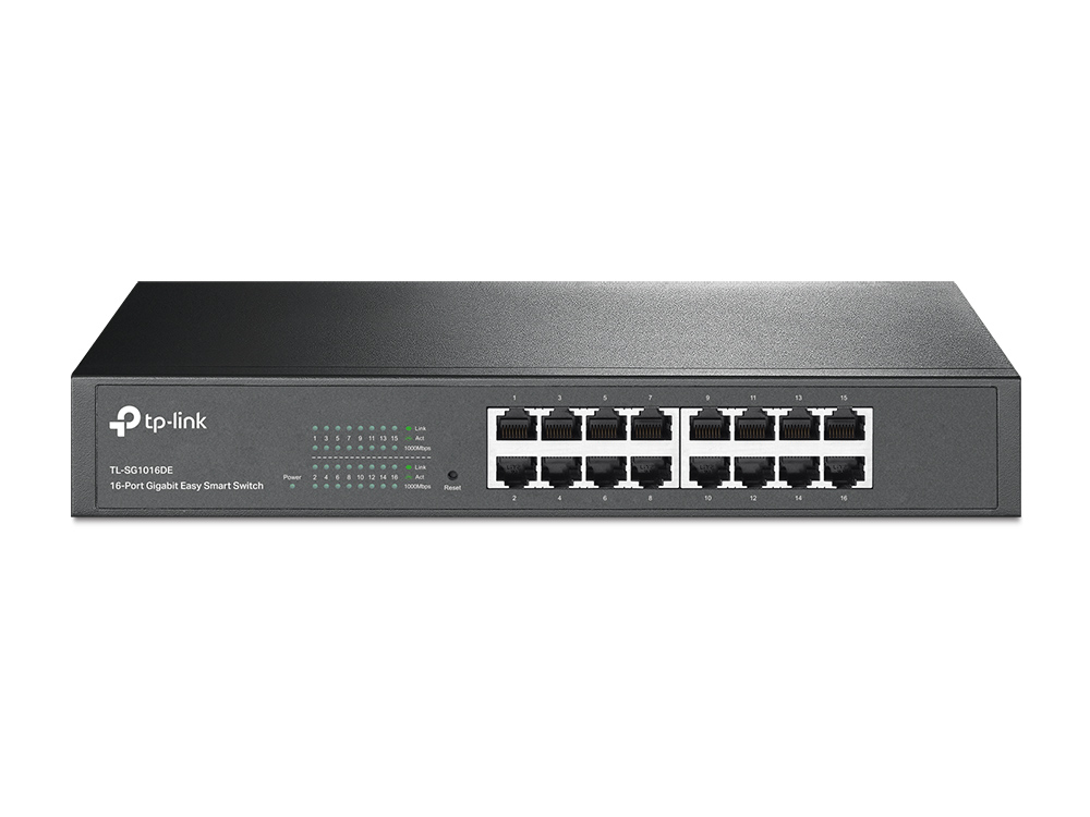 Bộ Chia Tín Hiệu Thông Minh TP-Link TL-SG1016DE Easy Gigabit 16 Cổng - Hàng Chính Hãng