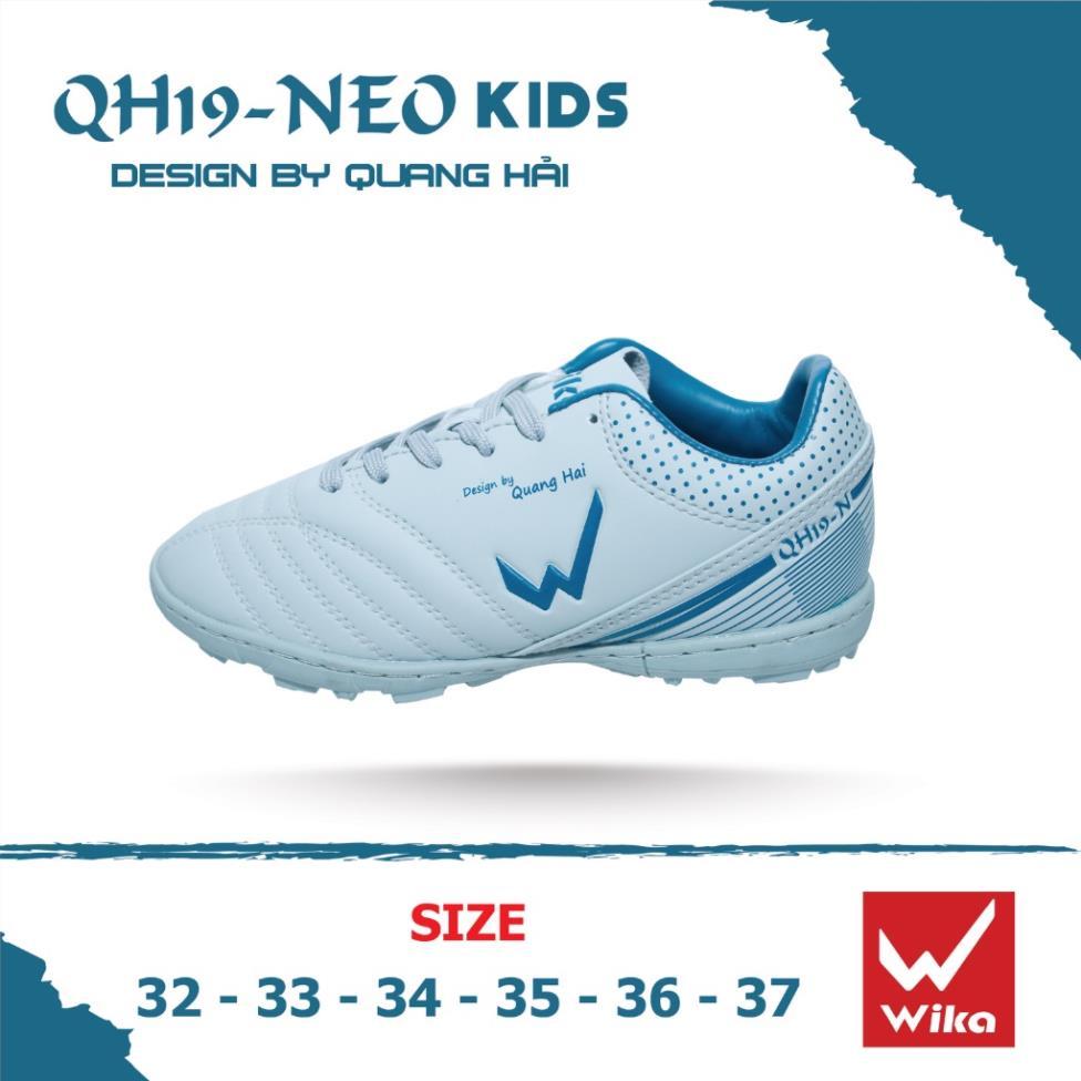 Free Ship - Giày đá bóng trẻ em Wika QH19 NEO KID chính hãng chất liệu da Microfiber cao cấp, mềm mại 2020-12 KID