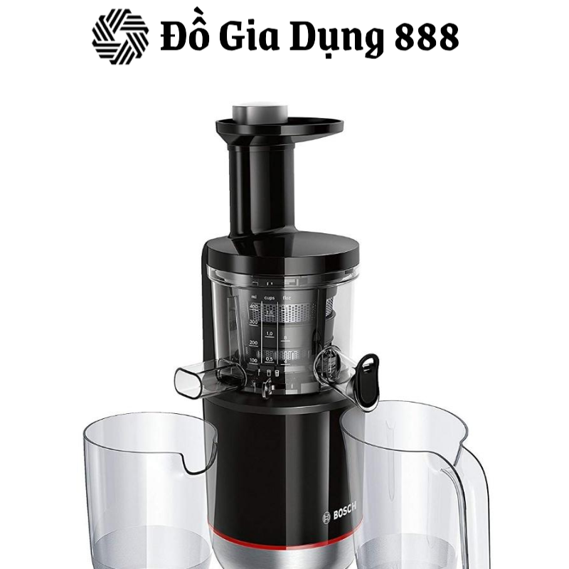 Máy Ép Chậm Bosch, Máy Ép Trái Cây, Hoa Quả Kiệt Nước Công Suất 150W, 3 Bộ Lọc, Tự Vệ Sinh, Nhập Đức, Bảo Hành 12 Tháng, , Hàng Nhập Khẩu