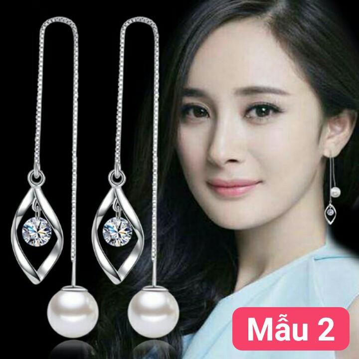Bông tai thời trang Bông tai nữ dáng dài Trang sức Bé Heo