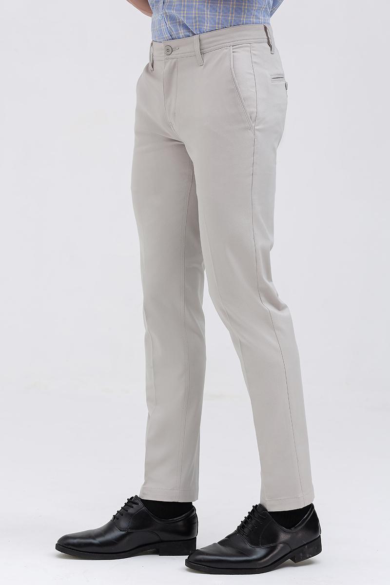 Quần khaki nam form ôm KP21FH15C-NMWF - KHAKI