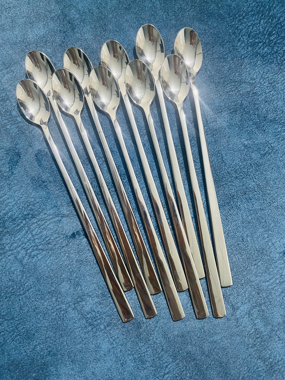Muỗng Inox Đá Chanh Dài Cán Ngang