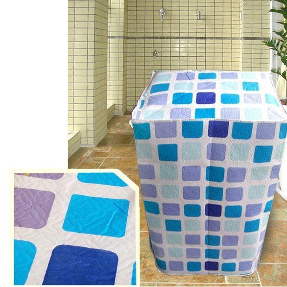 Bạt phủ máy giặt vải nhựa dày 2 lớp cho máy từ 6 đến 10 kg