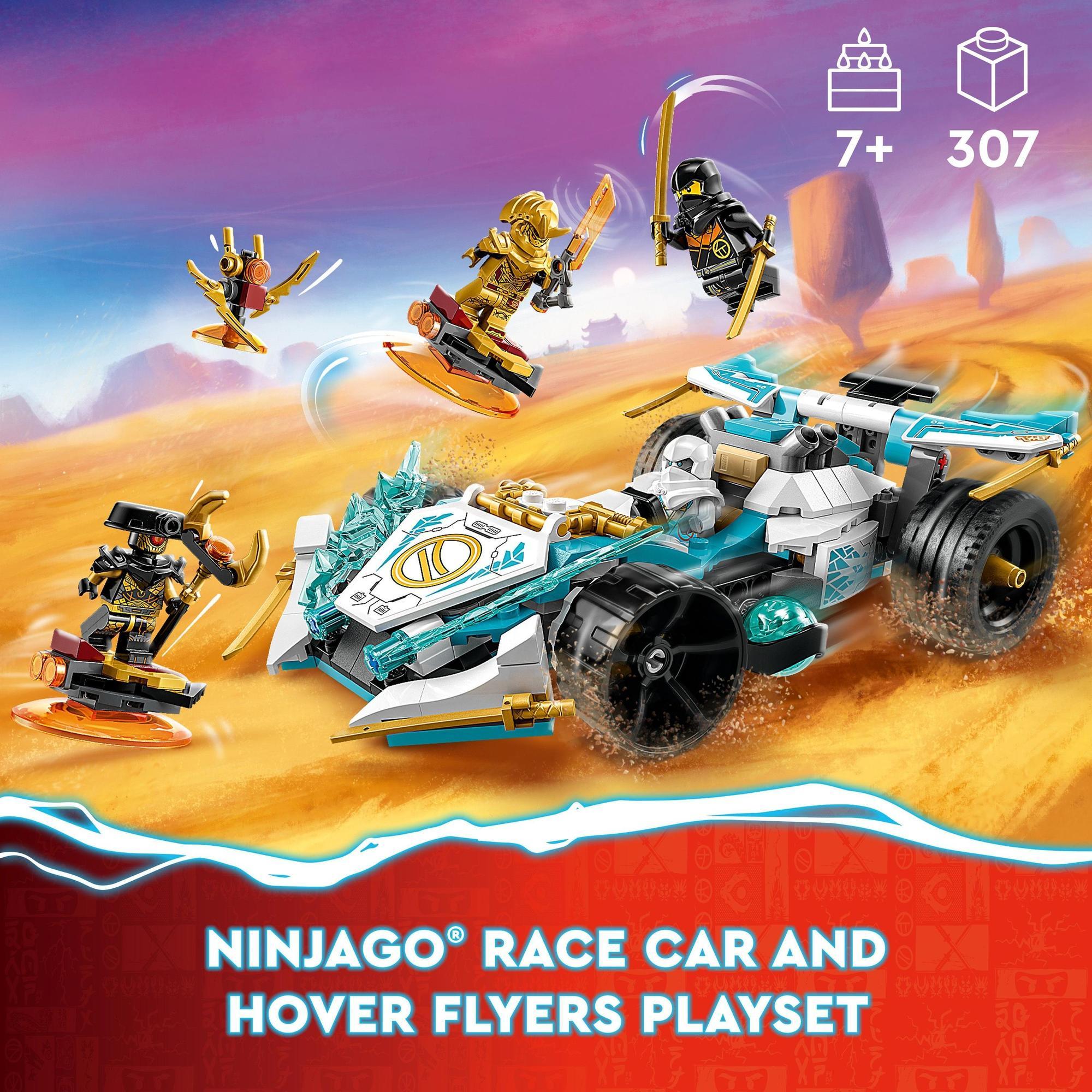 LEGO Ninjago 71791 Đồ chơi lắp ráp Chiến xe năng lượng rồng của Zane (307 chi tiết)