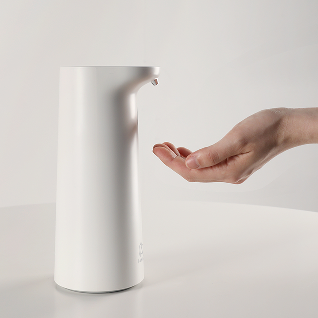 Máy Tạo Bọt Rửa Tay Cảm Biến Tự Động ARIZE Bandiz Smart Dispenser Màu Trắng