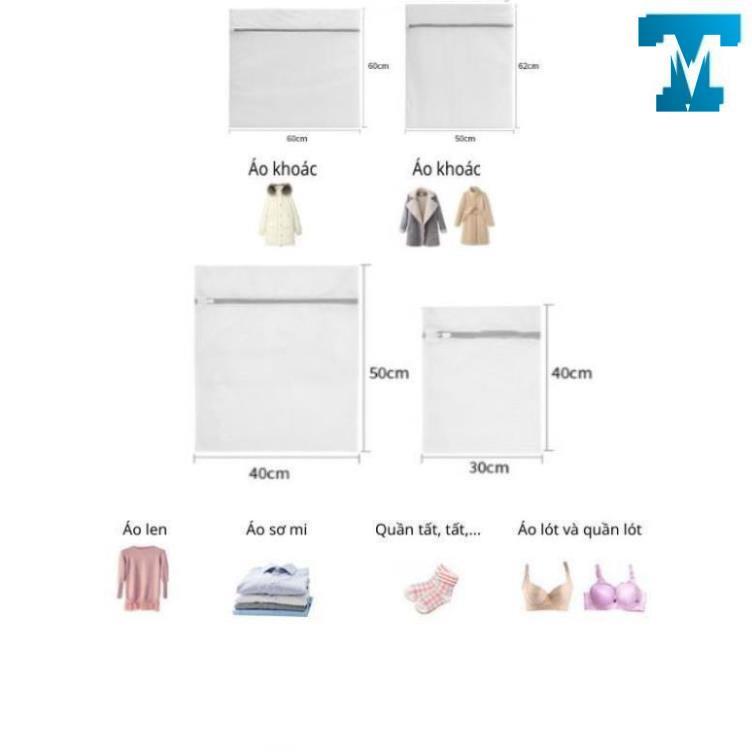 Túi Giặt Lưới Bảo Vệ Quần Áo Chất Lượng Tốt, Túi Kéo Lưới Mịn Polyester - UniMal