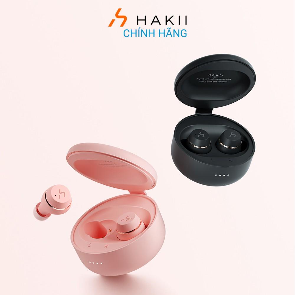 Tai nghe True Wireless Hakii Moon - Hàng chính hãng | Bluetooth 5.0, chống nước IPX5, thiết kế cho phái đẹp