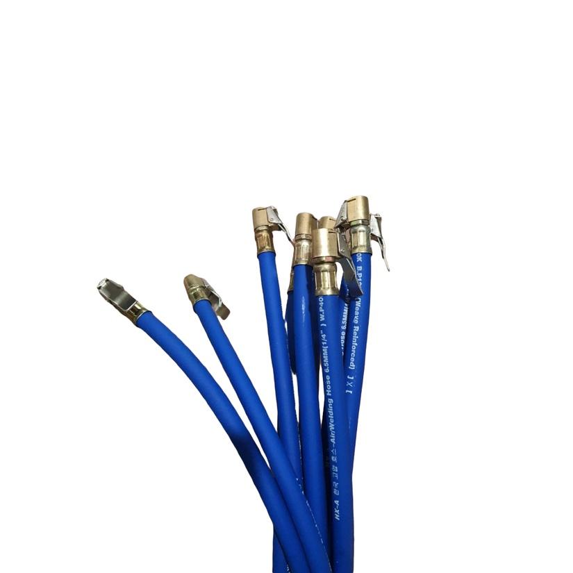 Dây bơm lốp ô tô xe máy dạng đầu kẹp cao cấp, cực bền