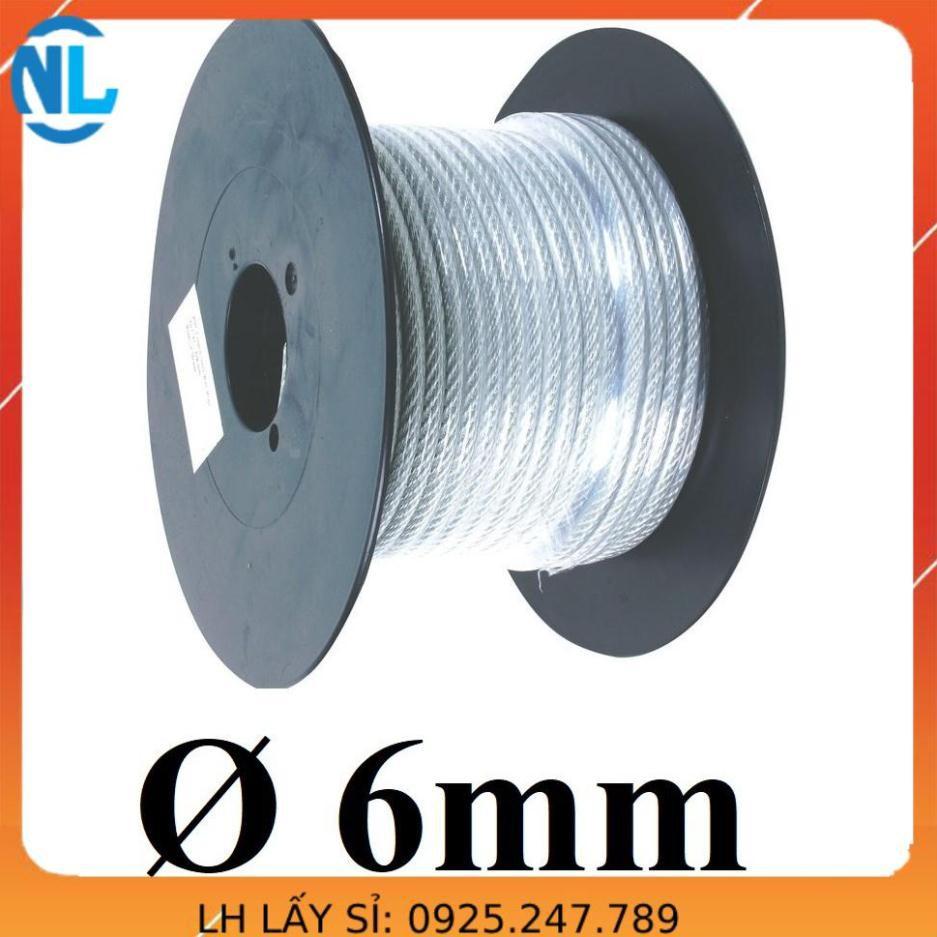 Dây cáp thép bọc nhựa Ø dài 1 mét – 1000 mét