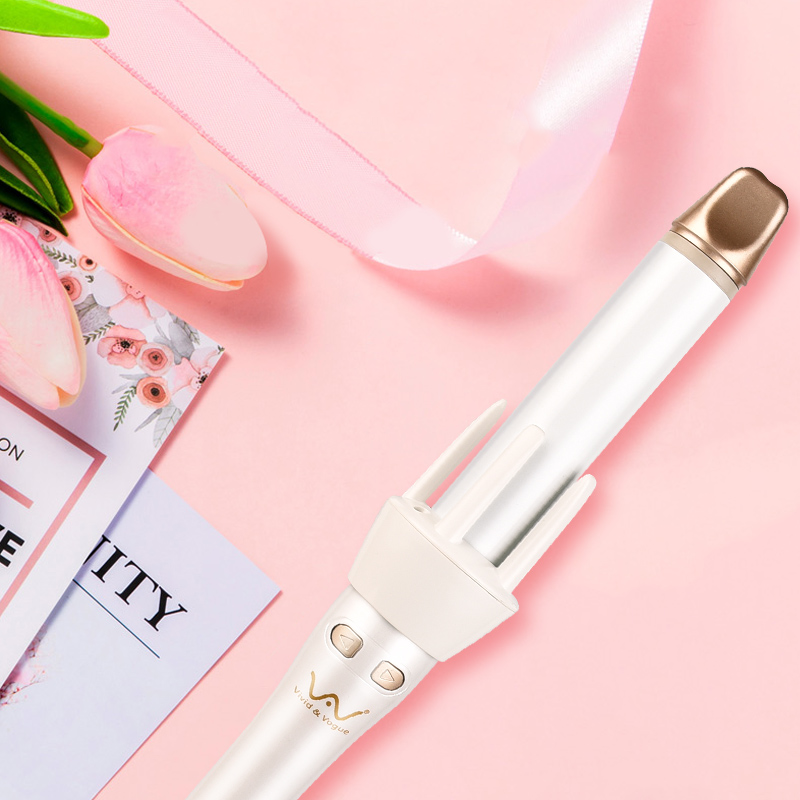 Máy uốn tóc thế hệ thứ 2 của VIVID&VOGUE®️ VAVC222B điều chỉnh 5 mức nhiệt ,có thêm 20 triệu ion âm ngăn cản hư tổn cho tóc-Hàng chính hãng, Bảo hành 12 tháng 1 đổi 1