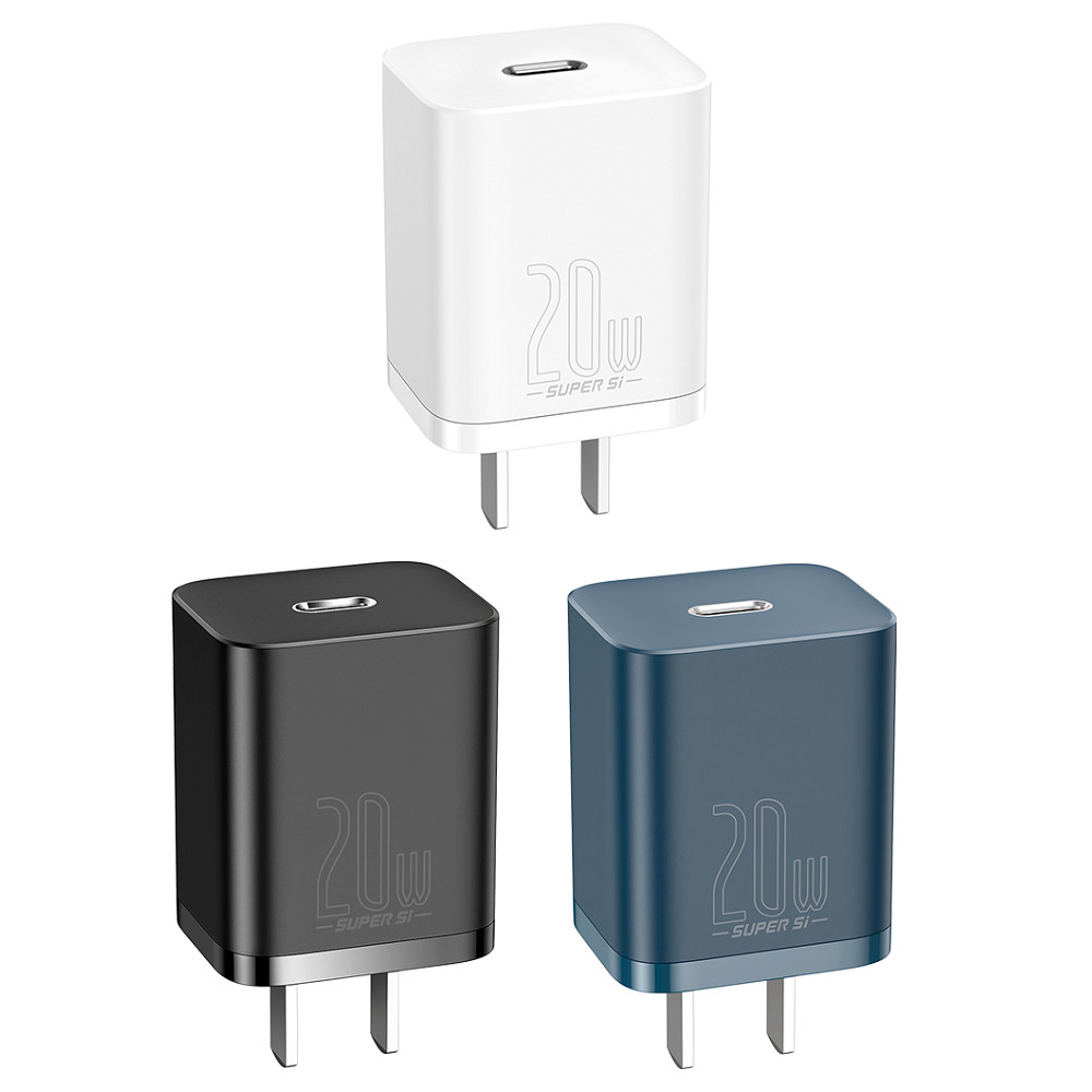 Cốc sạc nhanh Baseus Super Si PD 20W CCSUP-A01 for iPhone 12 HÀNG CHÍNH HÃNG