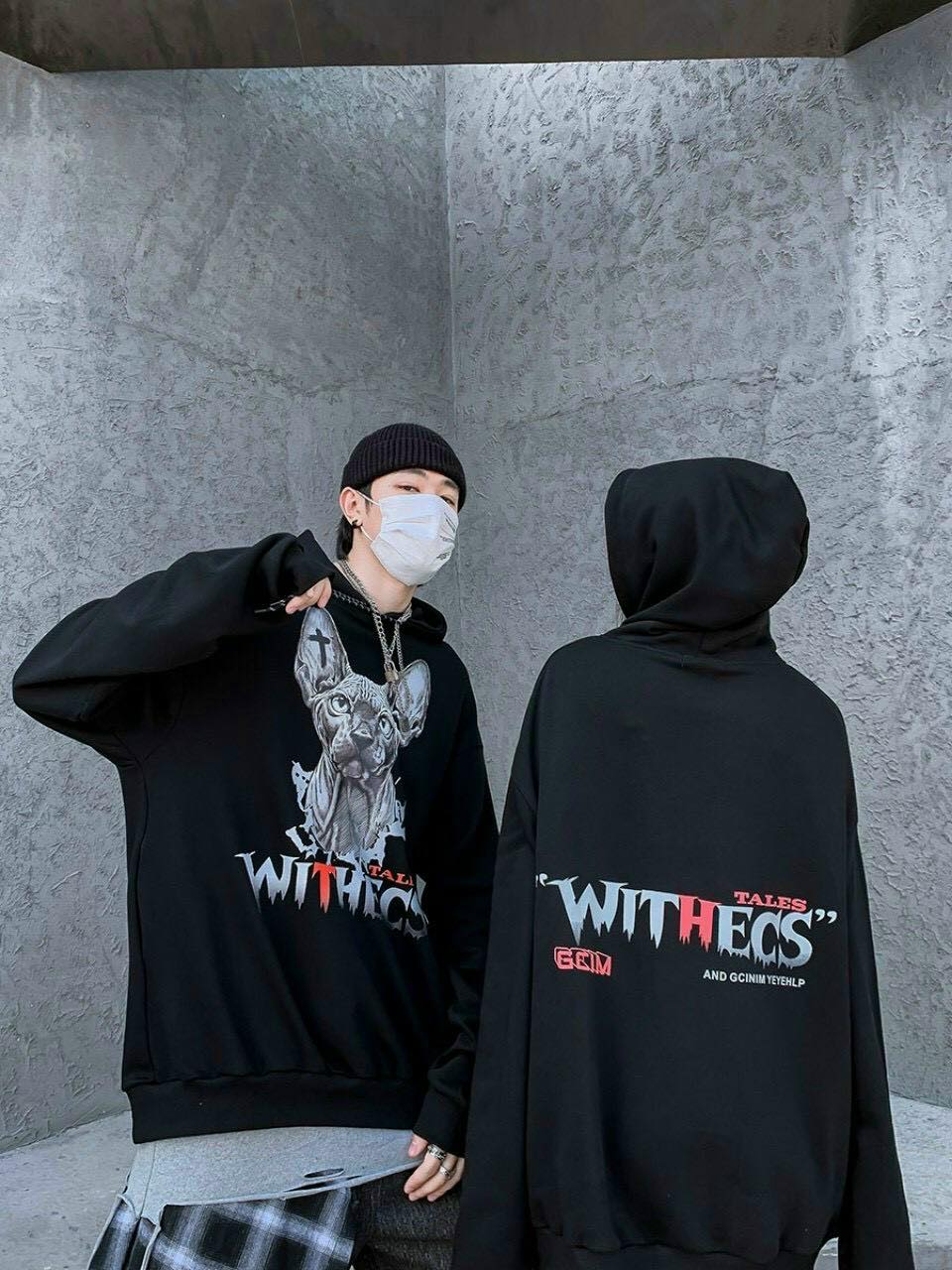 Áo hoodies nam nữ phong cách couple chất lừ phá cách cool ngầu