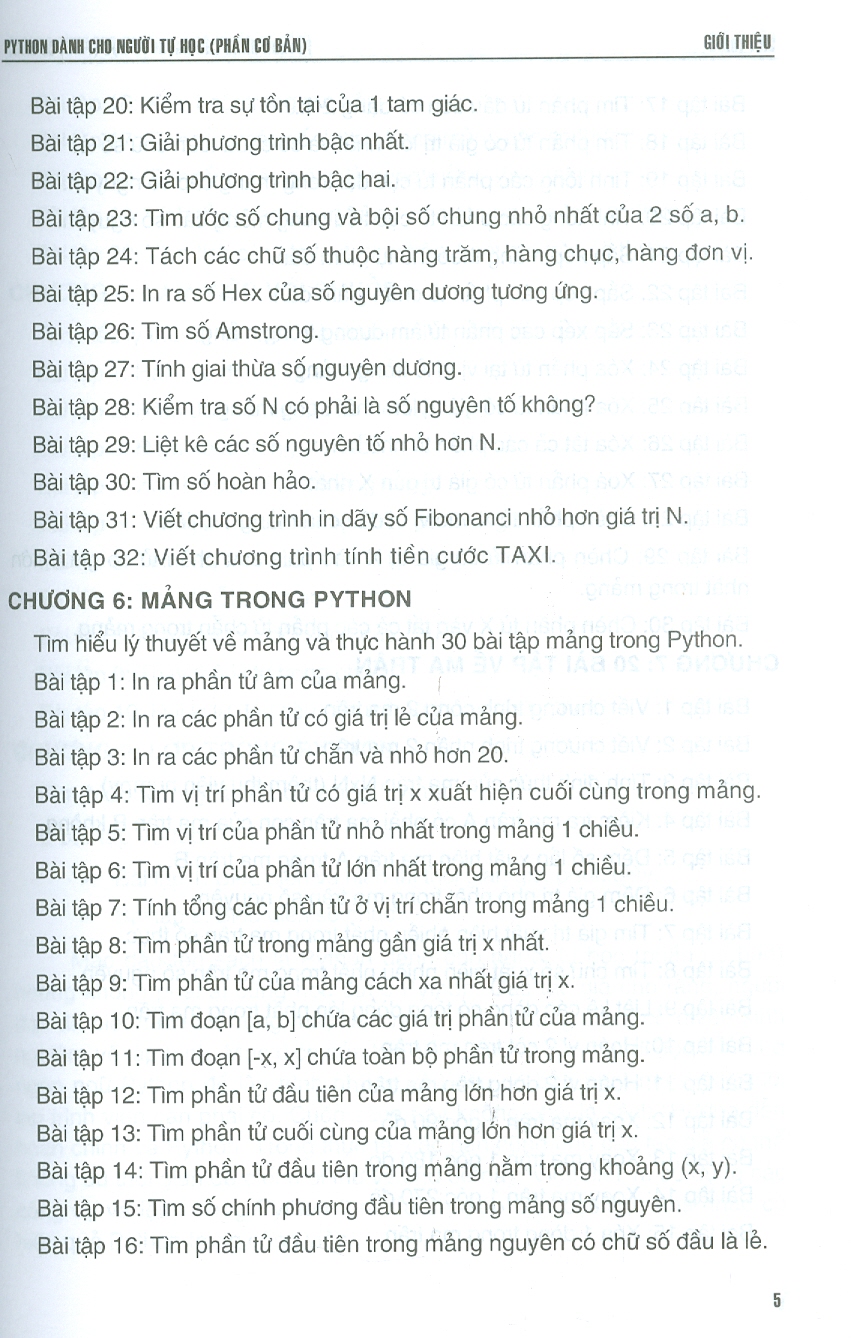 Python Cho Người Tự Học - Phần Cơ Bản