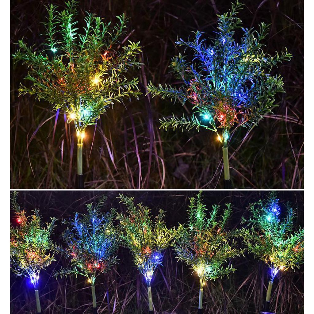 Solar Garden Lights Tree Outdoor Solar Christmas Tree Lights Ground Light