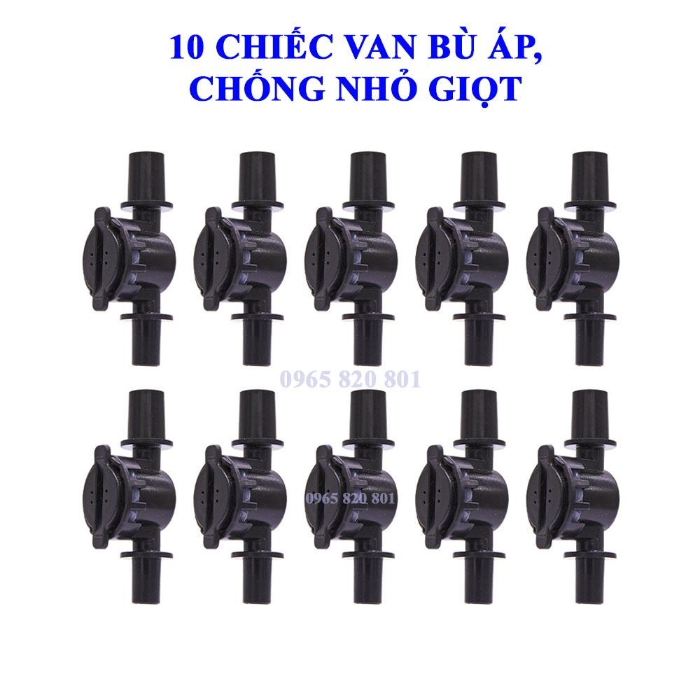 10 chiếc Van chống rỉ 1 đầu to 1 nhỏ gắn béc