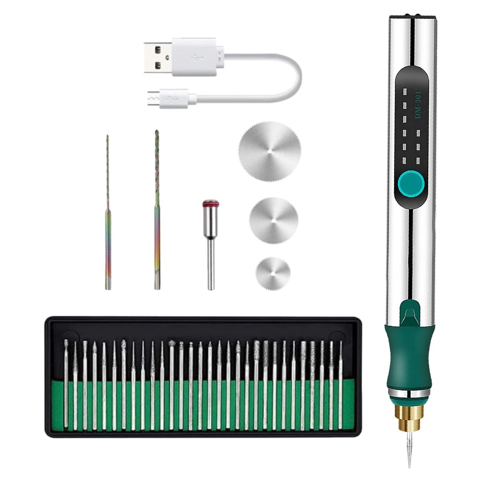 Mini Micro Engraver Pen Jewelry Engraving Tool Kit Precision