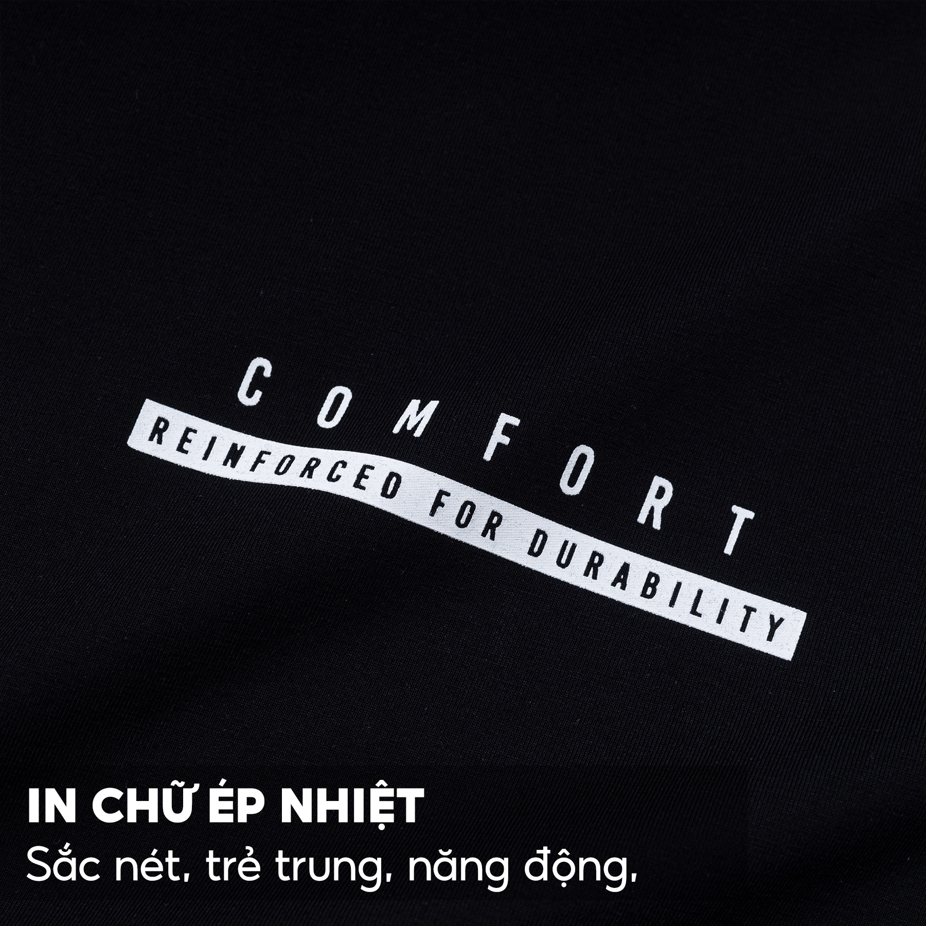 Áo Thun Nam Ngắn Tay Cổ Tròn 5S COMFORT, Chất Liệu Cotton USA, Mát, Mềm Mịn, Thấm Hút Tốt, In Trẻ Trung (TSO23002)