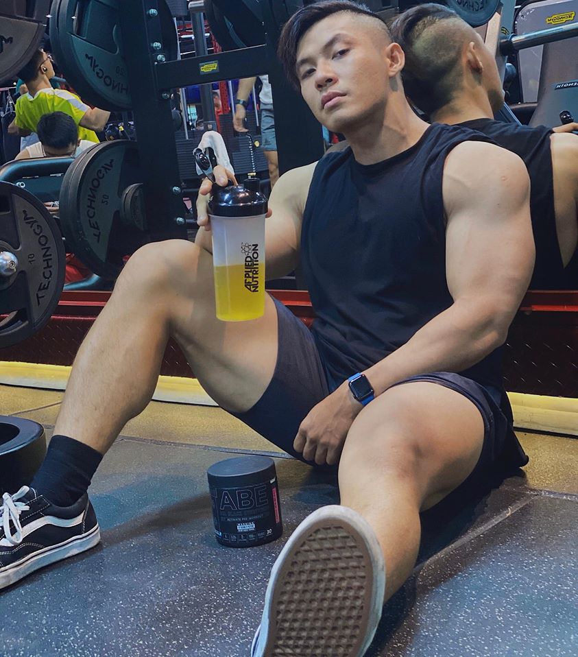 Combo Thực Phẩm Bổ Sung Tăng sức mạnh Pre-Workout ABE hỗ trợ tăng sức bền sức mạnh đốt mỡ giảm cân vị kẹo the & bình lắc