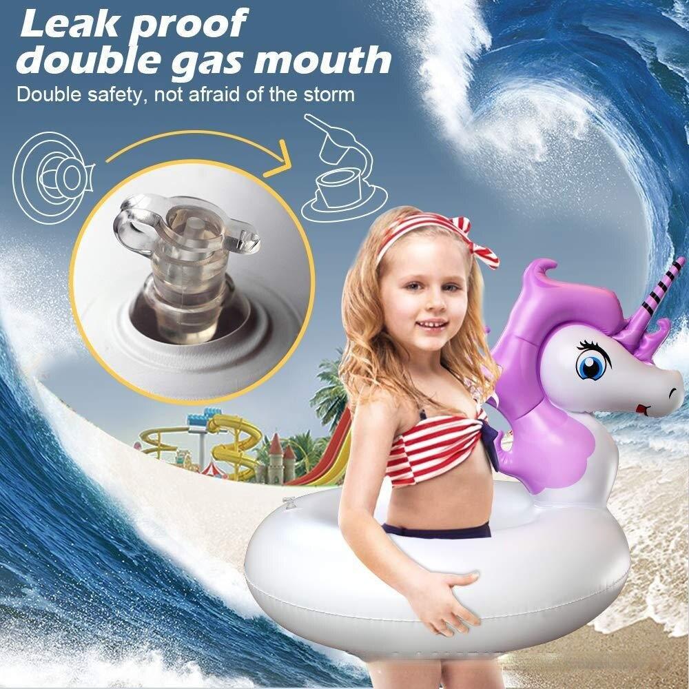 Vòng Bơi Bơm Hơi Unicron Mới Cho Trẻ Em Bể Bơi Phao Bơi Vòng Tròn Bữa Tiệc Mùa Hè Đồ Chơi Bể Bơi