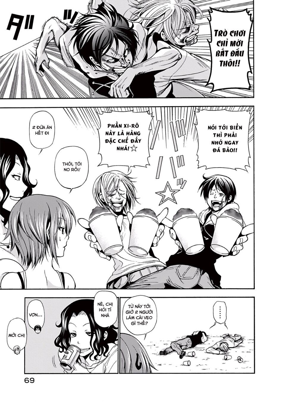 cô gái thích lặn - grand blue chapter 6 23