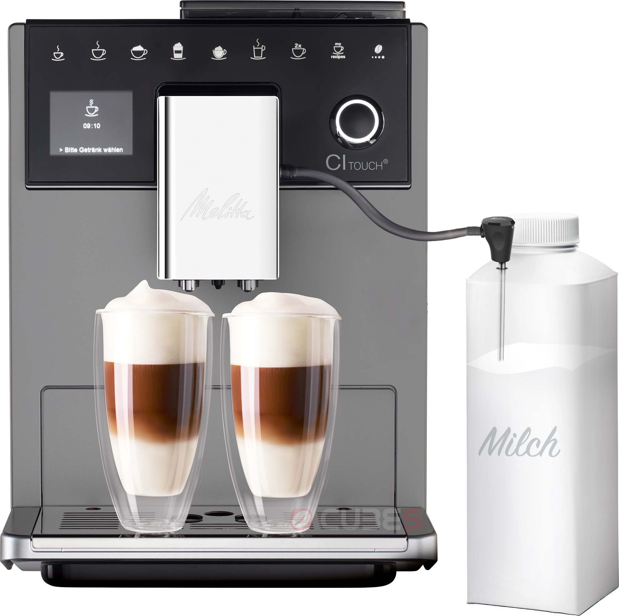 Máy pha cà phê tự động Melitta CI Touch Plus- Hàng nhập khẩu 100% từ thương hiệu Melitta, Đức