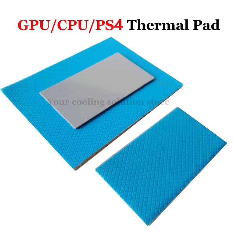 Chất lượng cao chất lượng cao 17 W/MK85x45mm Độ dẫn nhiệt CPU làm mát Làm mát Pad Silicone Pad dẫn điện