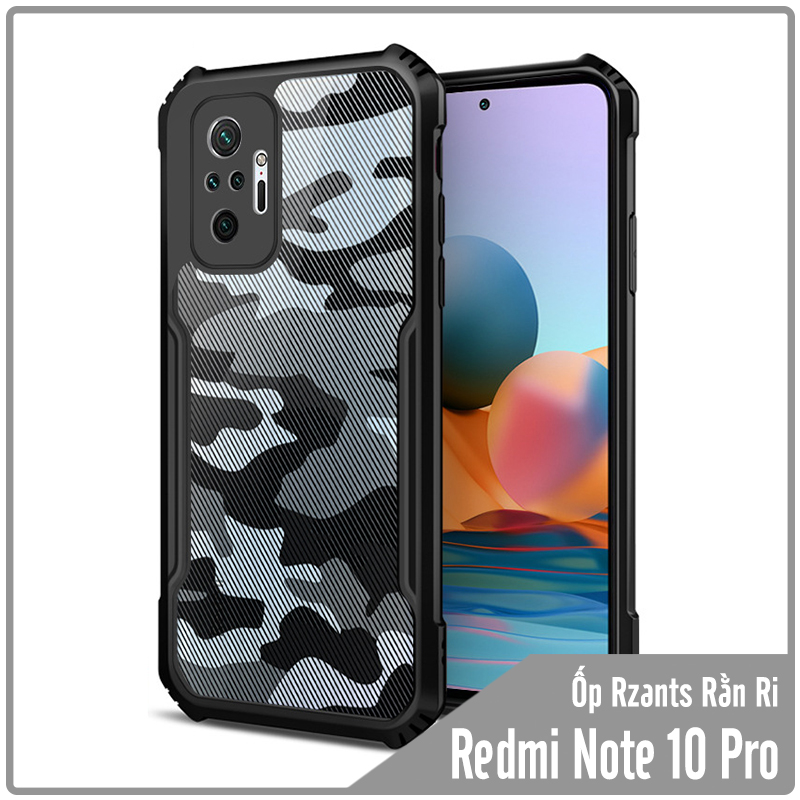 Ốp lưng cho Xiaomi Redmi Note 10 Pro Rzants rằn ri - Hàng nhập khẩu 