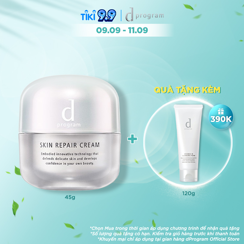 Kem dưỡng phục hồi da d Program Skin Repair cream 45g