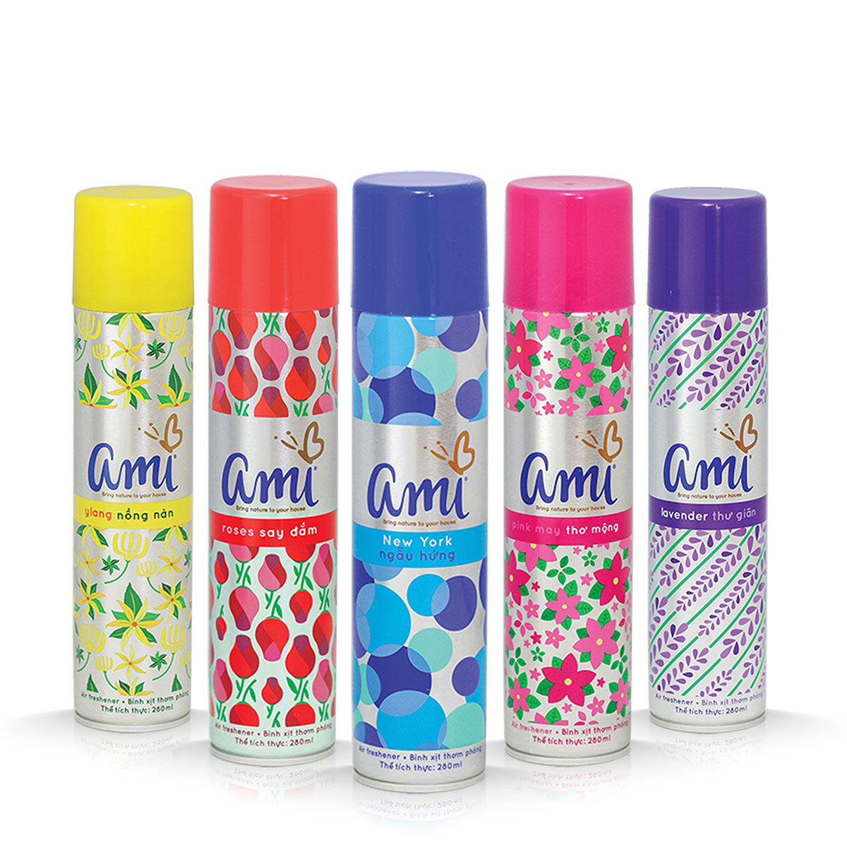 Xịt phòng Ami Chai 280ml