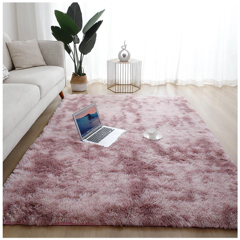 Thảm cao cấp nhiều màu Thảm trải sàn mềm và mịn Thảm Trang Trí Cao Cấp - Dày Mịn - Mặt Sau Chống Trơn Trượt Phòng khách, phòng ngủ, giá rẻ 40*60CM---60*200CM