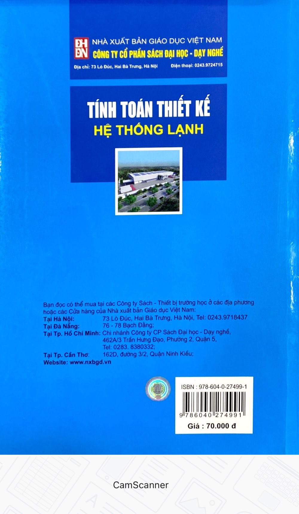 Tính toán Thiết kế hệ thống lạnh - Nguyễn Đức Lợi 7X794