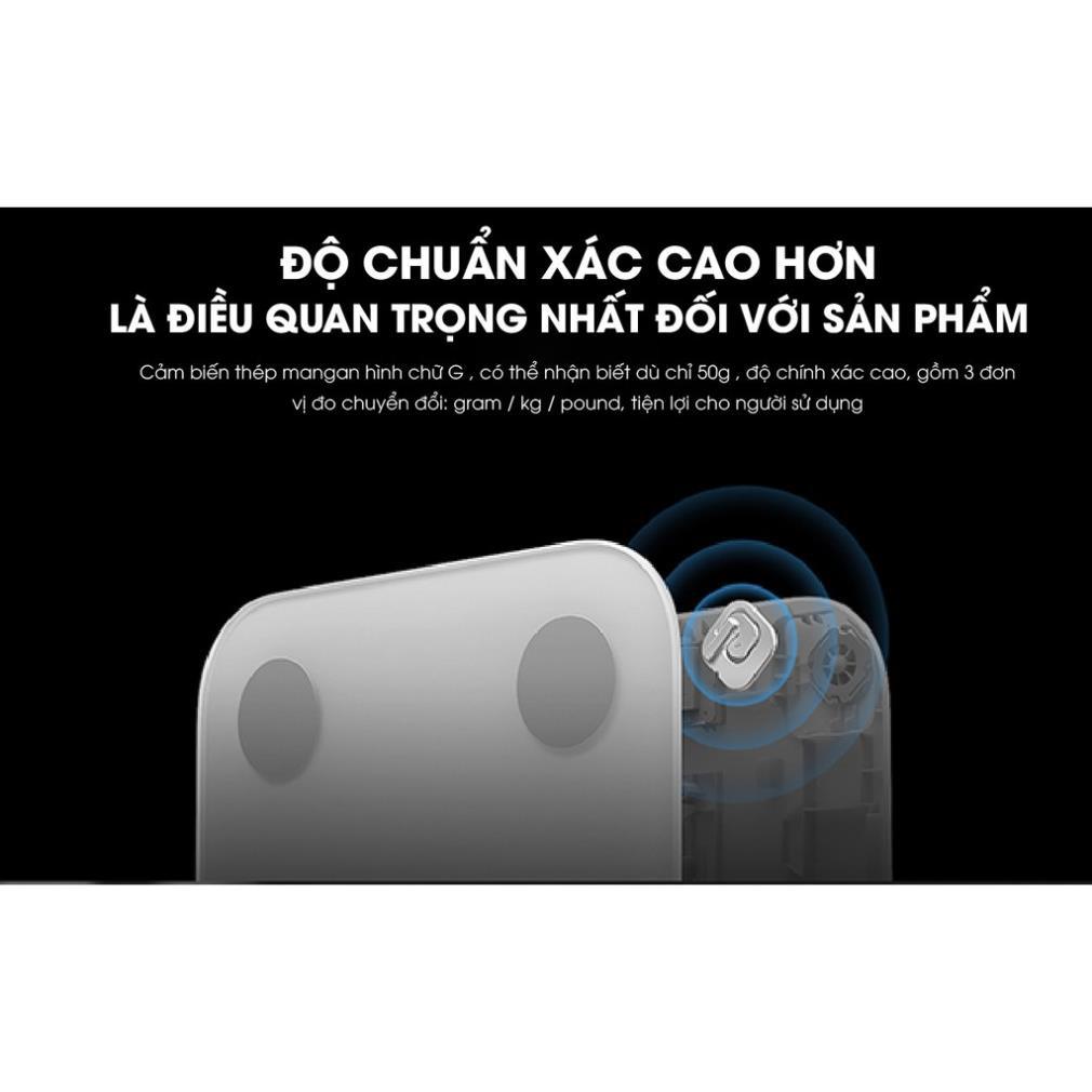 Cân thông minh Xiaomi Mi Body Composition Scale 2 bản quốc tế NUN4048GL - Hàng chính hãng