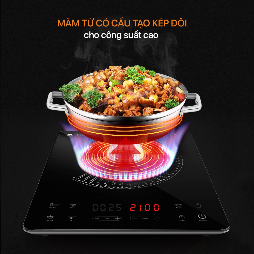 Bếp Từ Đơn Elmich ICE-1832 - Hàng Chính Hãng