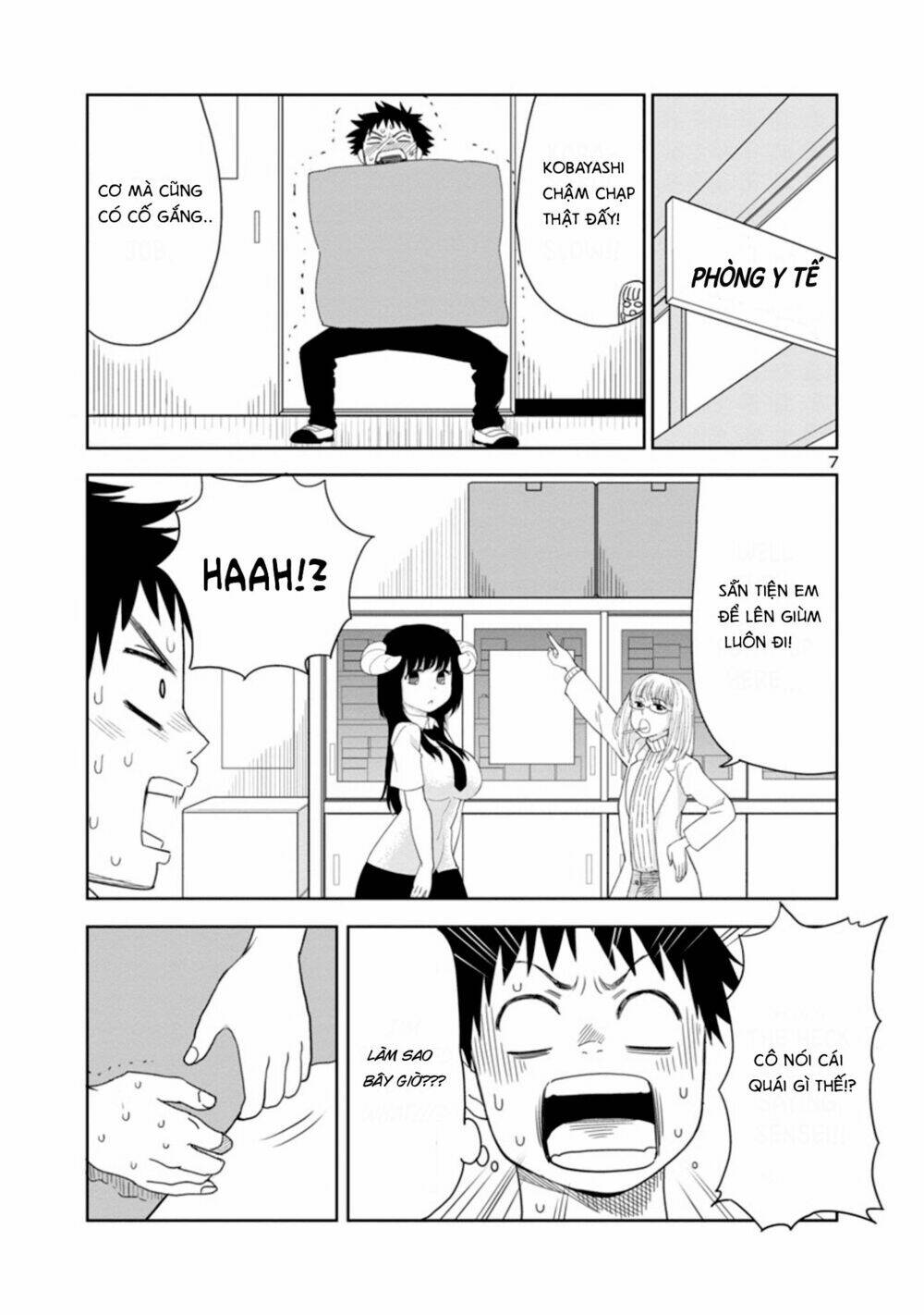 mình có thể chạm vào chỗ "ấy" của mino-san không? chapter 8 8