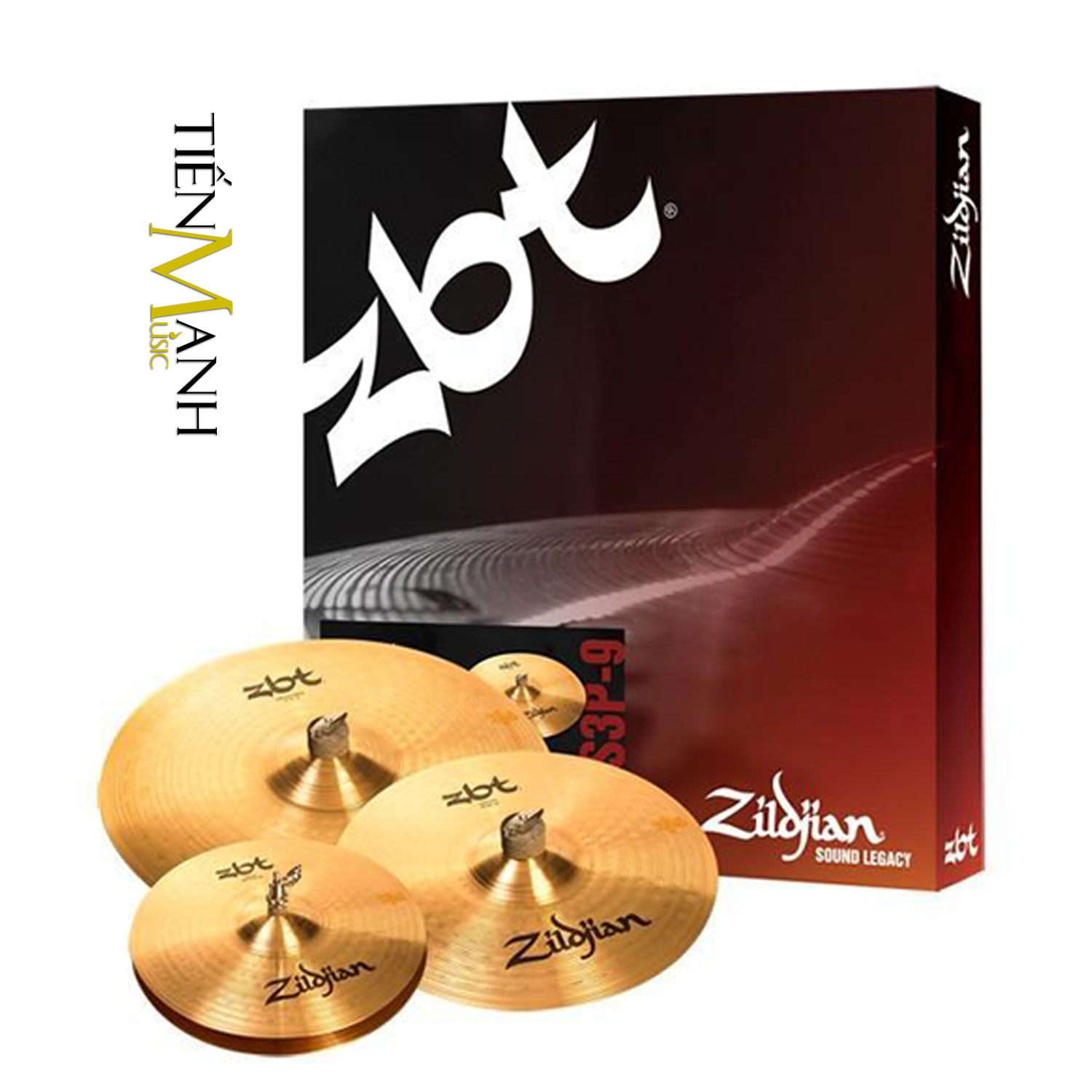 [Chính Hãng USA] Bộ Cymbal Zildjian ZBTS3P-9 Box set (13-14-18) ZBTS3P9 - Kèm Móng Gẩy DreamMaker