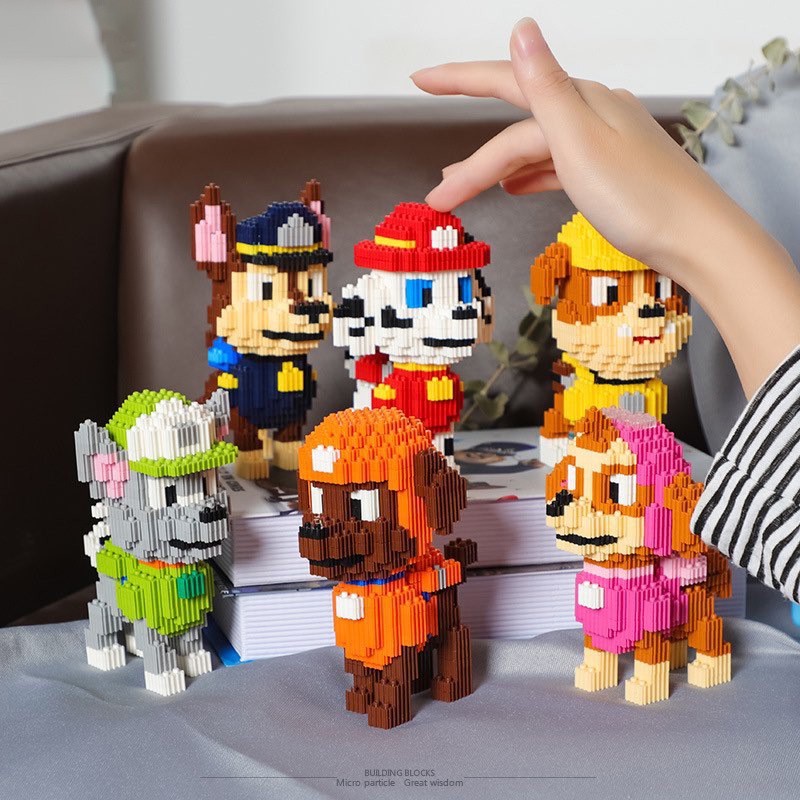 Bộ đồ chơi mô hình lắp ráp CHARME xếp hình nhân vật 3D hoạt hình dễ thương