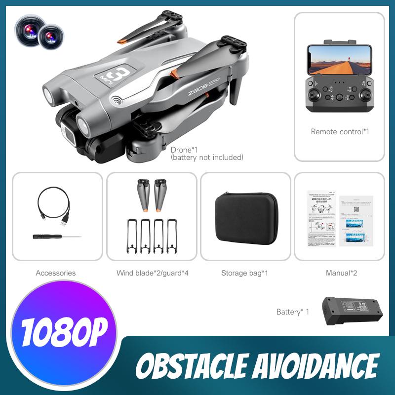 Z908Pro Thông Minh Tránh Chướng Ngại Vật Máy Bay Không Người Lái Camera 4K Profesional Lái Có Camera HD 4K Máy Bay Trực Thăng Điều Khiển Từ Xa Dron Đồ Chơi