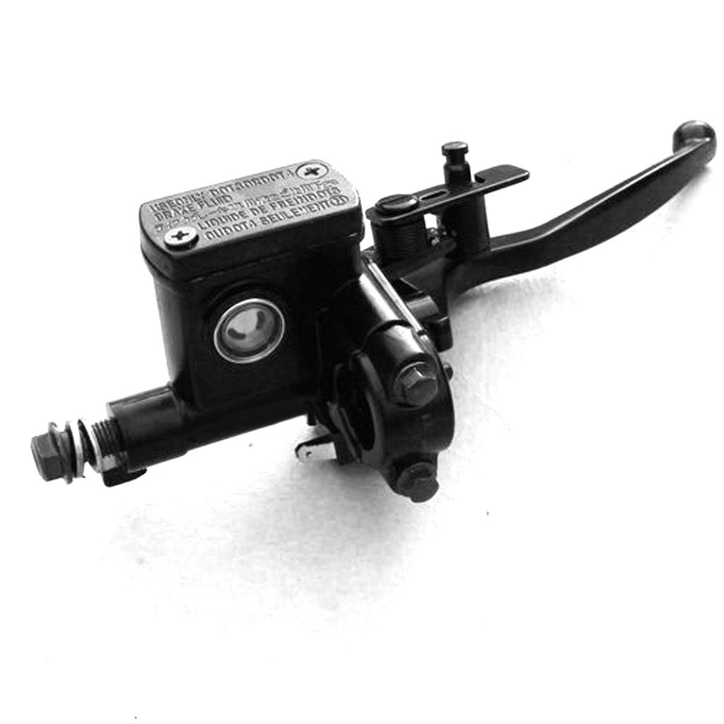 Left and Right Hydraulic Brake Master Cylinder Lever 50 70 90 125cc ATV Quad